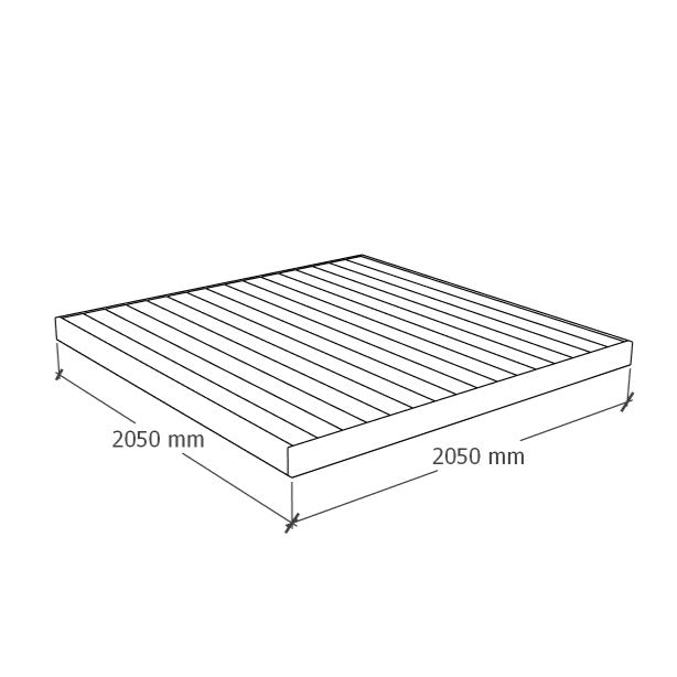 Terassi 2x2m
