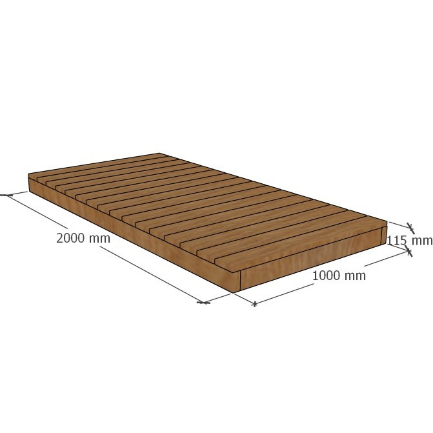 Walkway Deck Module 1x2m