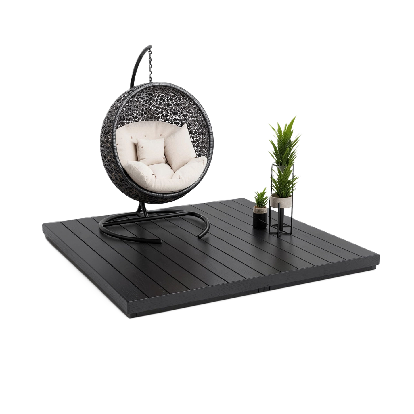 Komposiittiterassi 2x2m