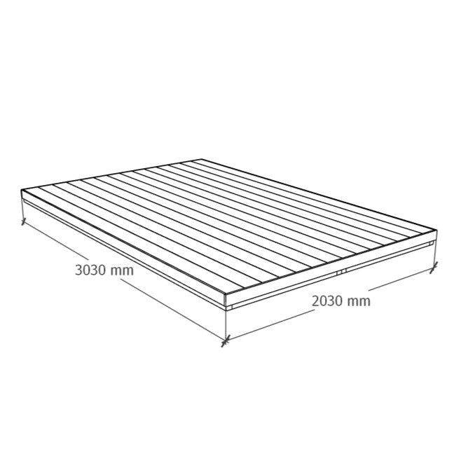 Komposiittiterassi 2x3m