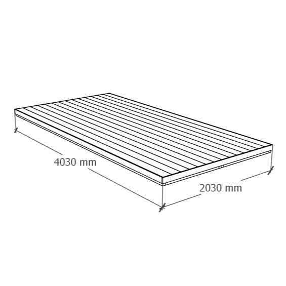 Komposiittiterassi 2x4m