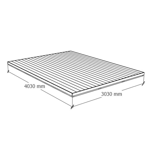 Komposiittiterassi 3x4m