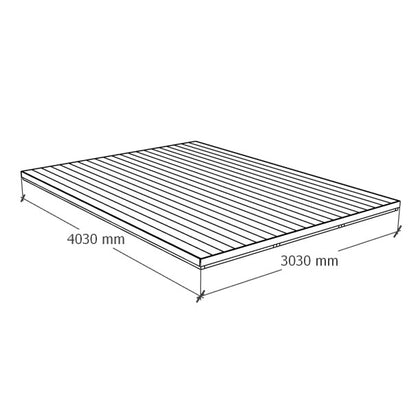 Komposiittiterassi 3x4m