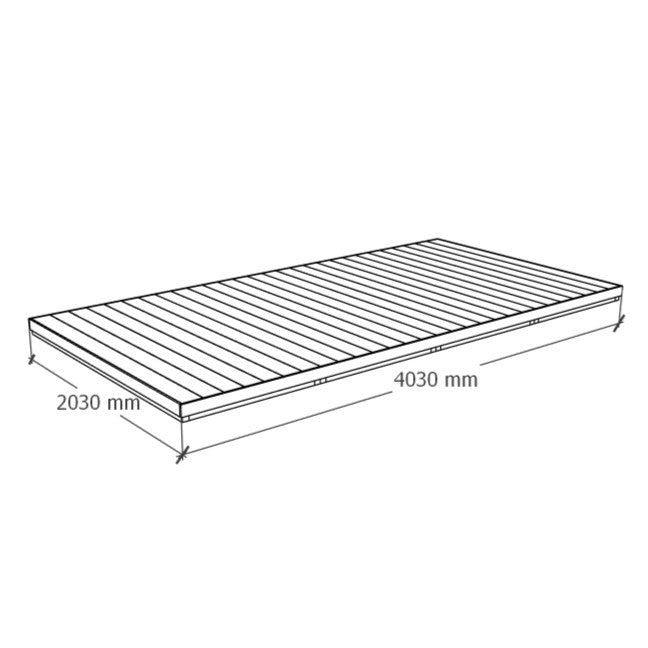 Komposiittiterassi 4x2m