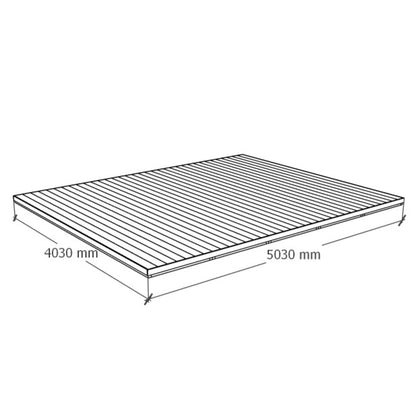 Komposiittiterassi 5x4m