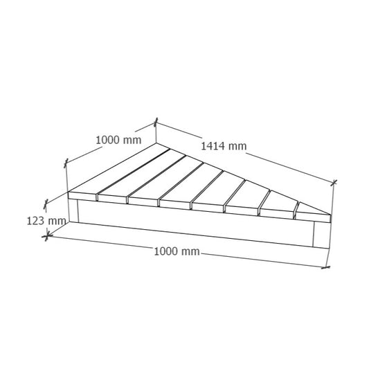 Deck Corner Module 1x1m II