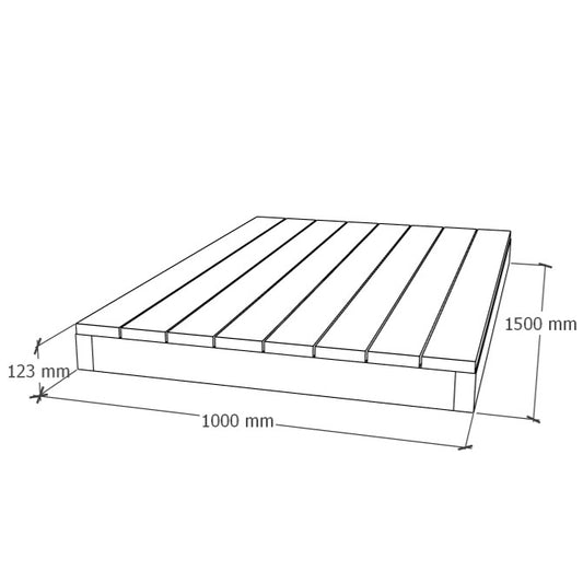 Deck Module 1x1.5m