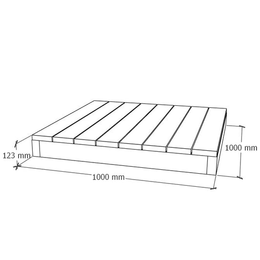 Deck Module 1x1m