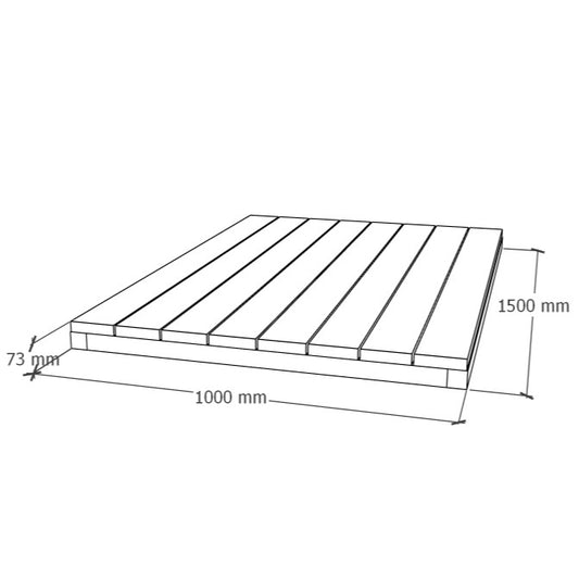 Floor Module 1x1.5m