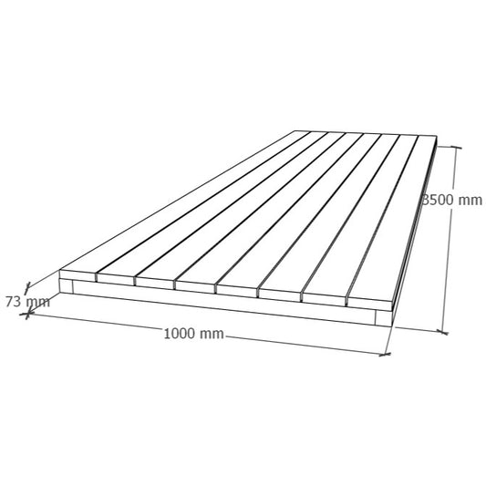 Floor Module 1x3.5m