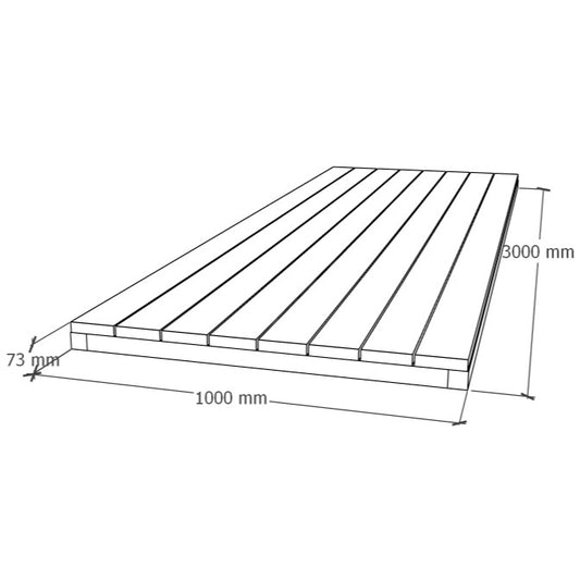 Floor Module 1x3m