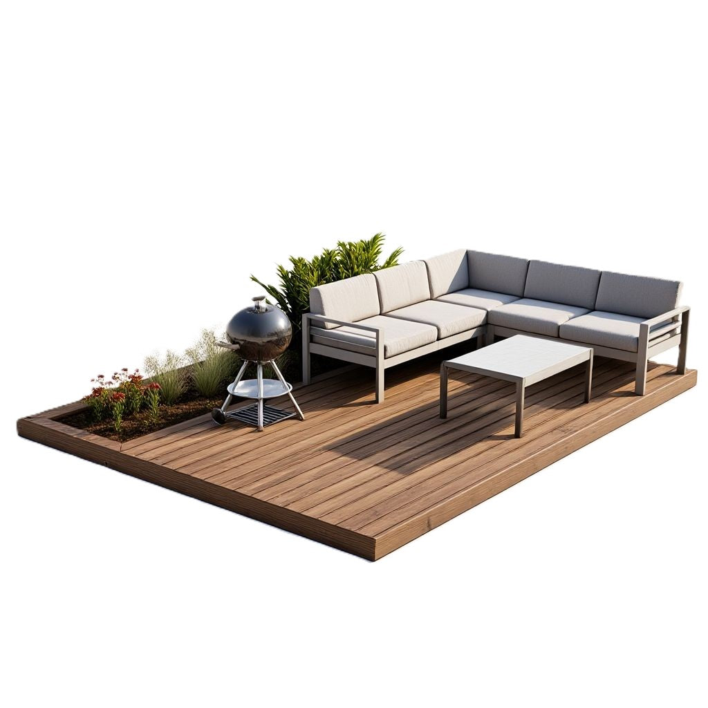 Planter deck 3x4m