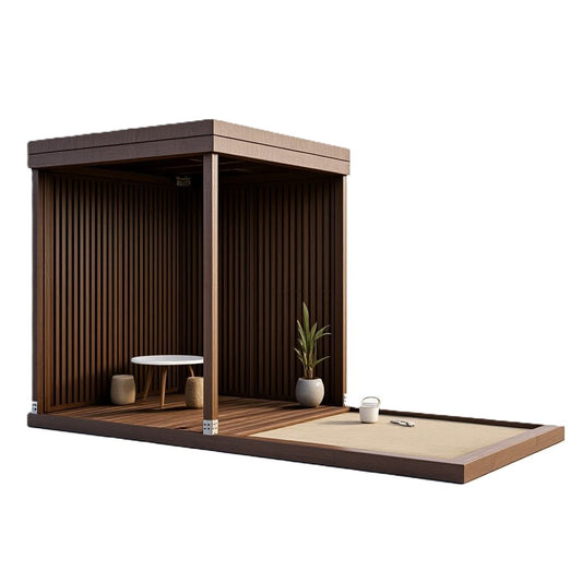 Sunroom with Sandbox Deck 4x2m