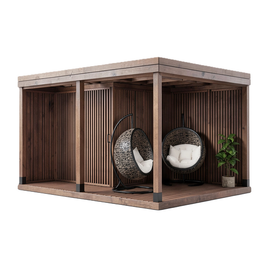 Sunroom with Storage 4x3m