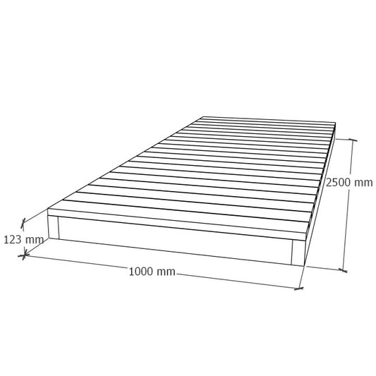 Walkway Deck Module 1x2.5m